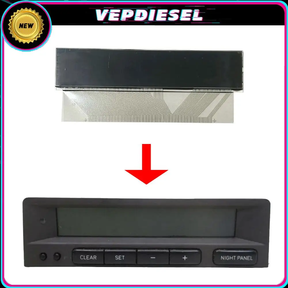 Brand New Car LCD Screen Display For SAAB 9-3 9-5 Sid1 Sid2 Sid3 Computer Center LCD Pixel Repair Car Display Accessories Parts