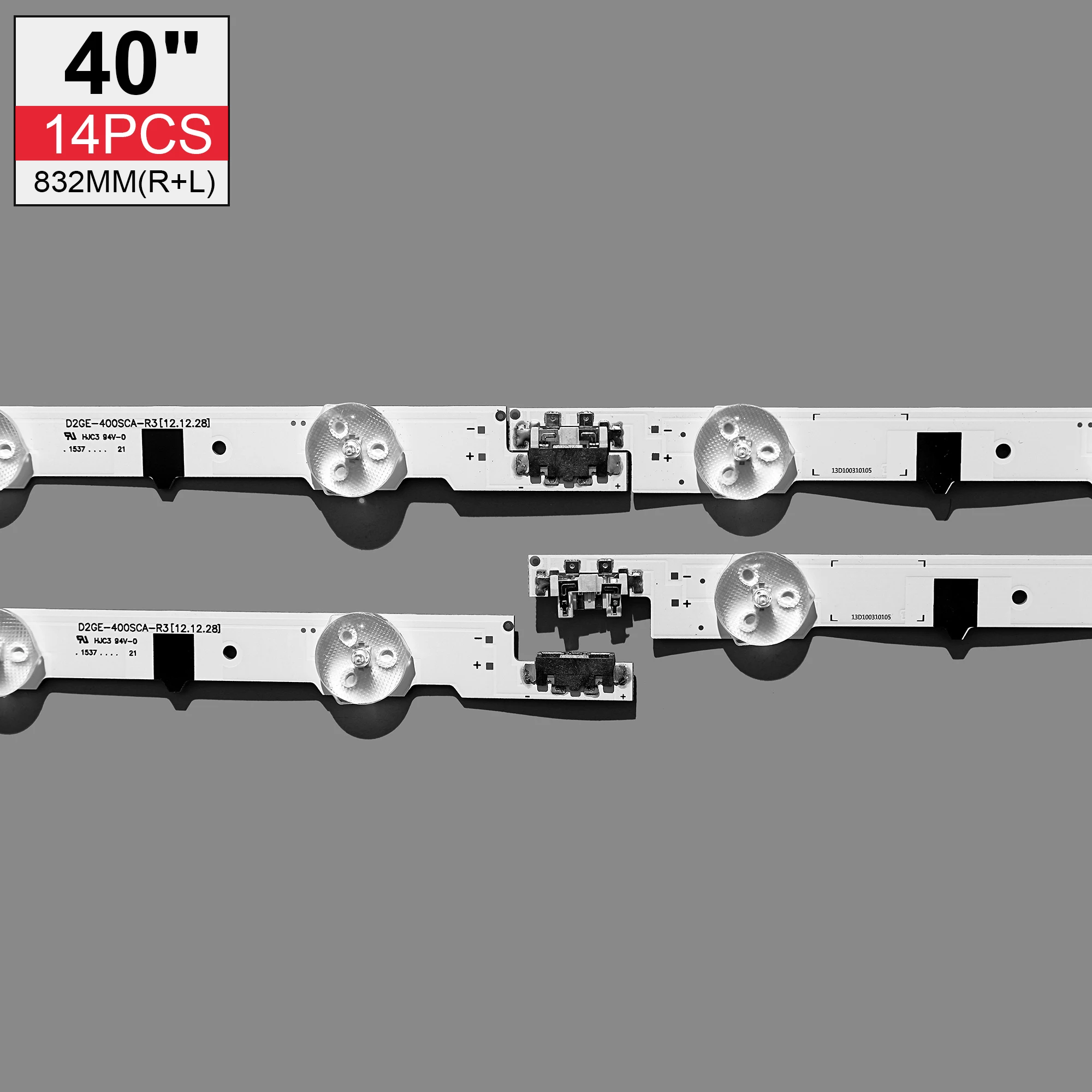 832mm LED Backlight Lamp Strip 13 led For SamSung 40inch D2GE-400SCA-R3 TV UA40F5500 2013SVS40F UE40F6400 D2GE-400SCB-R3 LCD