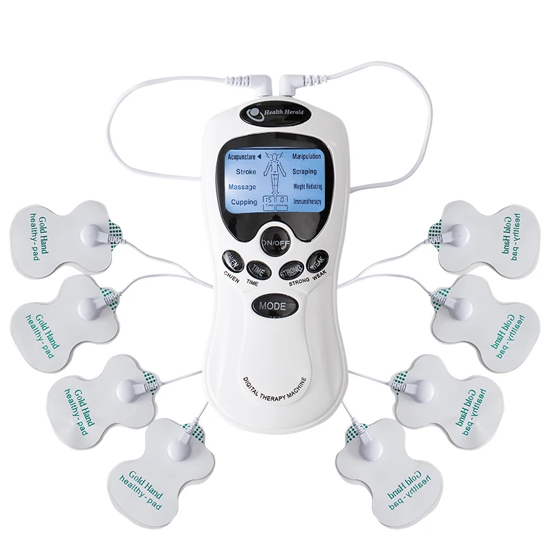 EMS-máquina eléctrica para estimulación muscular profesional, dispositivo de  fisioterapia Tens, Mini masajeador de cuerpo completo, impulso de pulso, 6  modos - AliExpress