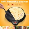650W 23CM Electric Crepe Maker Pizza Pancake Making Machine Non-Stick Griddle Baking Pan Household Kitchen Cooking Tools 220V 2