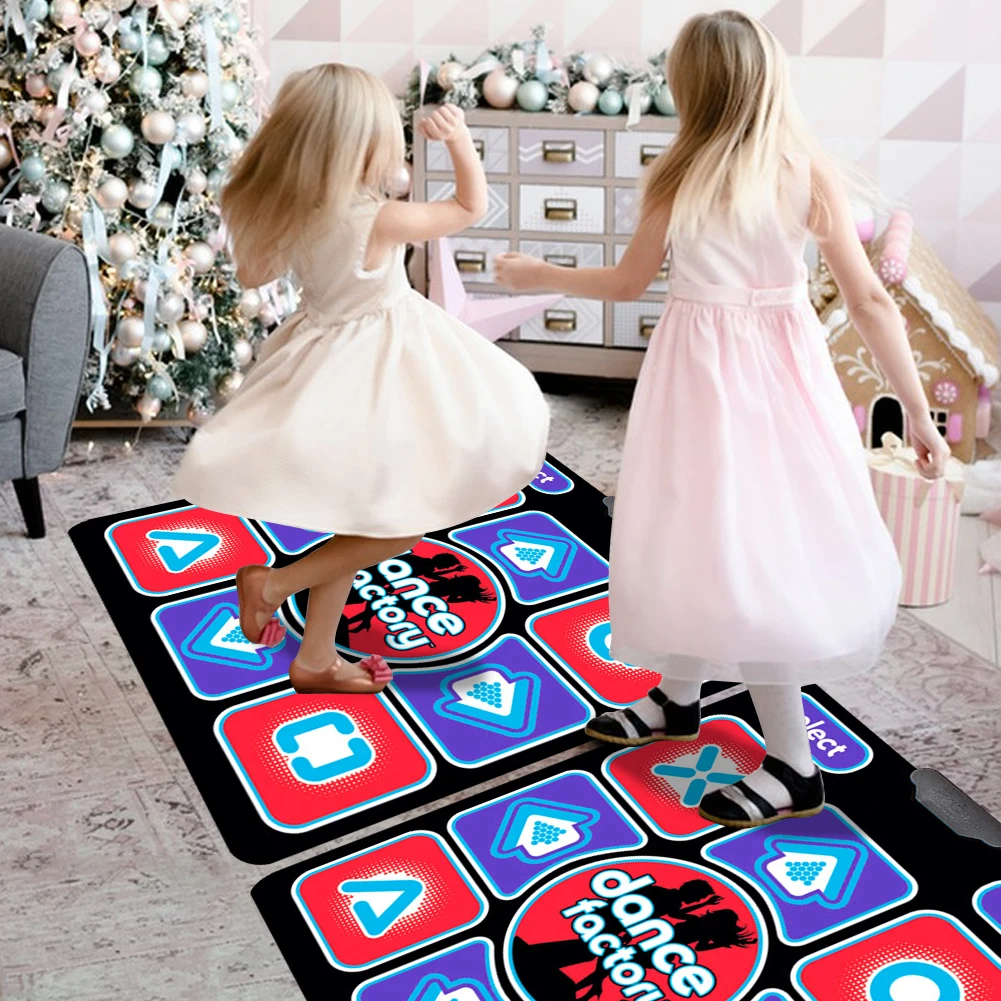 Dance Mat Electronic Dance Pad Dancing Mat Family Music Game for Kids and Adults for Exercise & Games