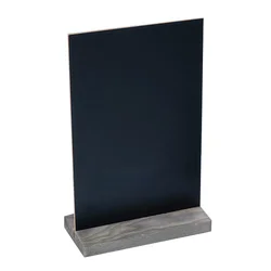 Decor Board Sign Sided Mini Chalk Double Messgae Tabletop Stand Two