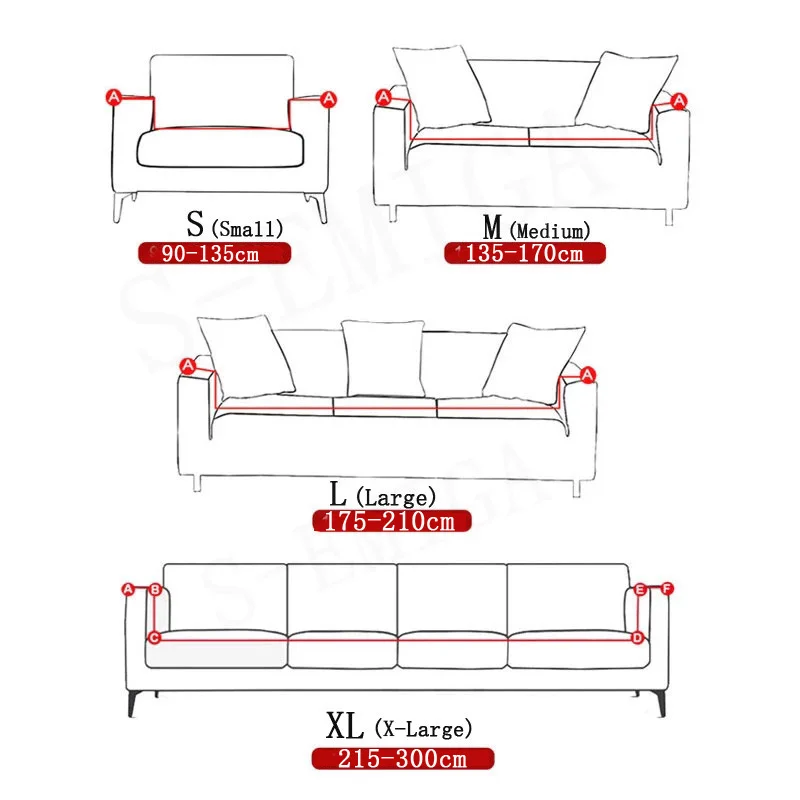 thick sofa protector Jacquard solid printed sofa covers for living room couch cover corner sofa slipcover L shape 2