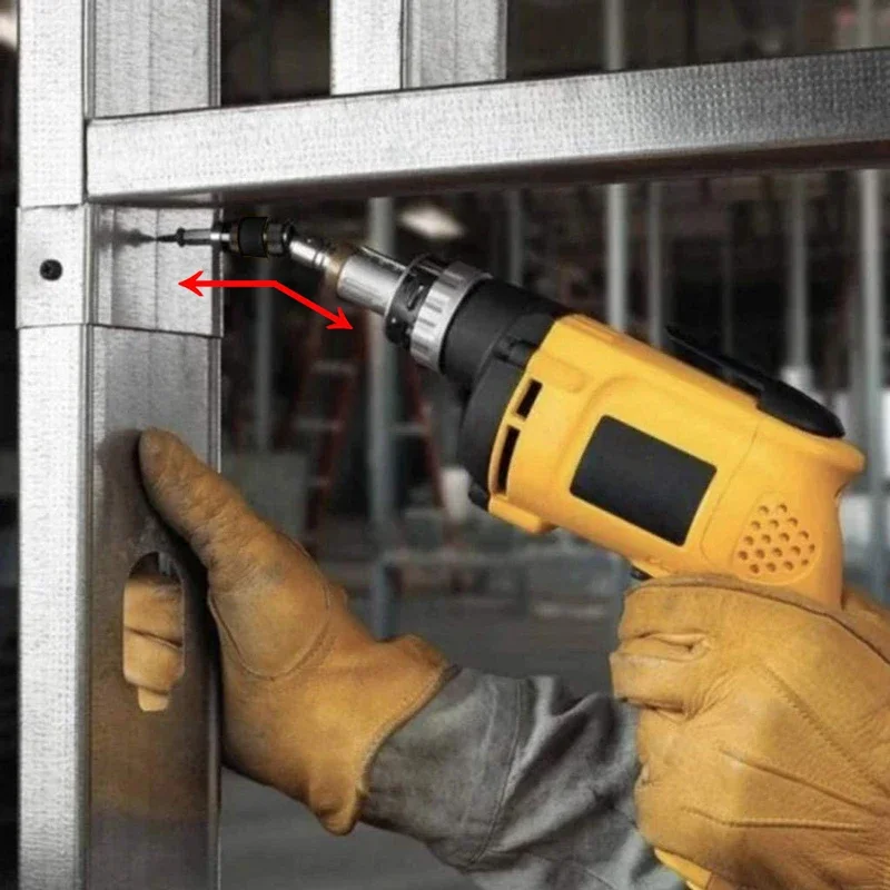 1/4 "Hex Magnetic Ring Screwdriver Bits Drill Hand Tools Drill Bit Extension Rod Quick Change Holder Drive Guide Screw Tip
