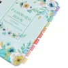 65 sheets Floral A6 Password Keeper Book with Alphabetical Stickers for Internet Website Address Login Secure Password Organizer 5