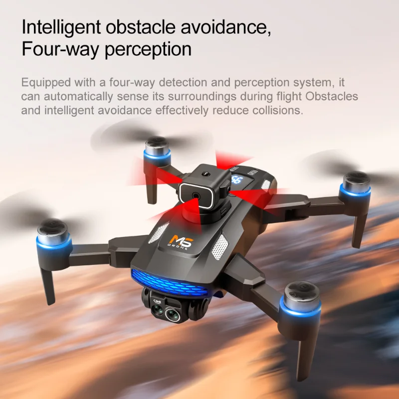 Drone Professionale Lenovo M6 con Schermo, WIFI 5G, Fotocamere HD 8K, Motore Brushless, FPV, Quadricottero RC, Elicottero UAV - Image 4