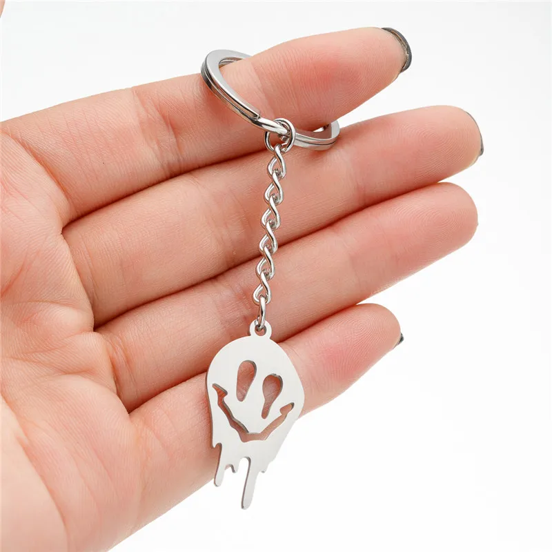 Portachiavi Fantasma In Acciaio Inossidabile: L'Accessorio Simpatico Per Le Tue Chiavi! Ideale Per Halloween O Per Un Regalo Divertente Alle Amiche - 2