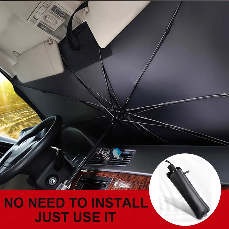 Car Sunshade Umbrella Car Sun Shade Protector Parasol Summer Sun Interior Windshield Protection Accessories For Auto Shading car sunshade windshield sunshade windshield sun shade
