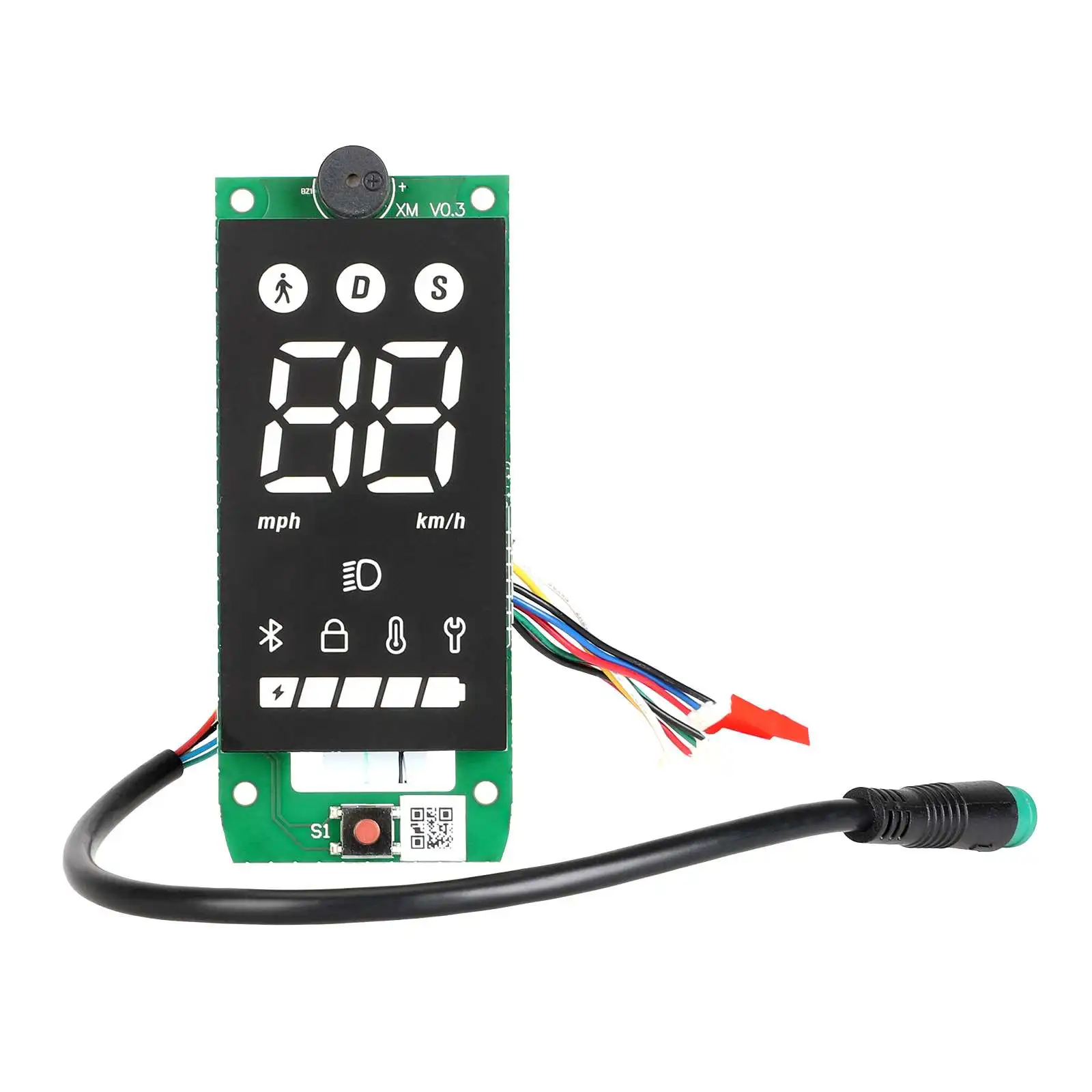 Original-Armaturenbrett-Controller für Xiaomi 4 Lite 2. Generation, Roller, Bedienfeld, Platine, Display, Bluetooth-Panel, Motherboard – Detail 16