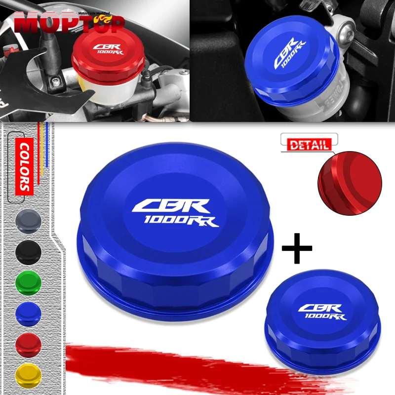 

Motorcycle Front Rear Brake Clutch Brake Fluid Reservoir Cap Oil Cover For Honda CB1000R CBR1000RR CB 1000R CBR 1000RR 2008-2017