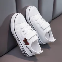 Children Casual Shoes Mesh Sneakers Boys Sport Breathable Tennis Sneaker Baby Girls Spring Fashion Shell White Running Shoes 1