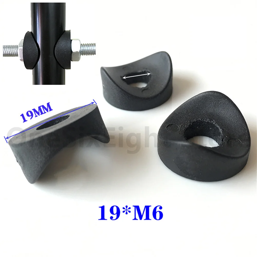 Plastic Round Washer Hole Plug 16x6mm-25x8mm For Pipe Bolt Furniture