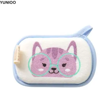 Spazzola per bambini Piccoli Massaggiatore da bagno Accessori da bagno Spazzola per asciugamani per pulizia Spa Schiuma Baby Shower Spugna Scrubber per il corpo