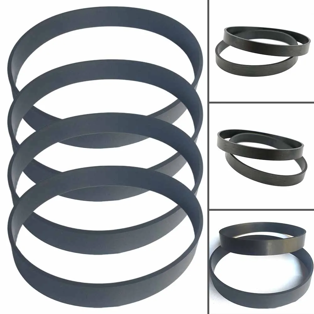 4pcs Vacuum Belts For 1604895 Compact & EasyVac Lightweight Sweeper Vacuum Cleaner Replacement Spare Part 2 belts for proheat pump 215 0628 2150628 015 0628 160 1543 100625 vacuum cleaner robot sweeper spare part