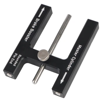 Brake Booster Push Master Cylinder Push Rod Length Gauge Rod Adjustment Tool for Adjustable Braking Distance of Brake Pedal 1