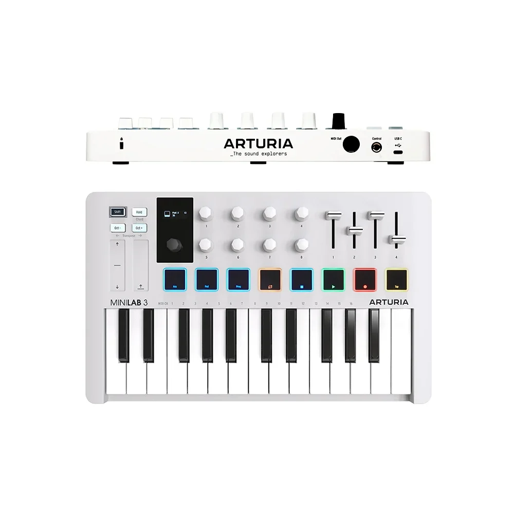 Arturia MiniLab 3 Mk3 25 Keys Portable Composer MIDI Keyboard Golf 