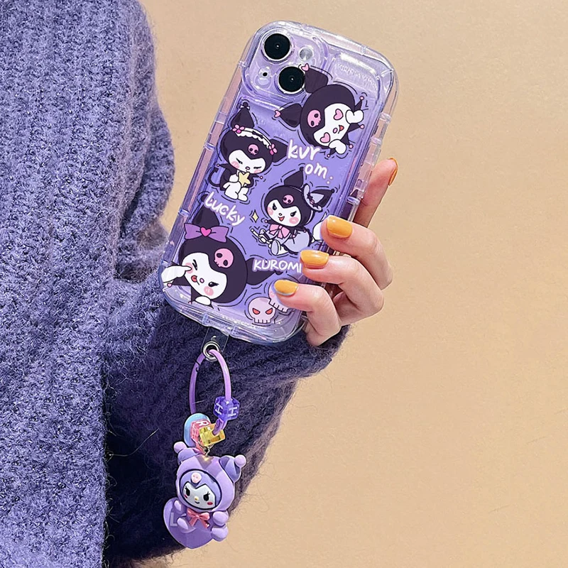 thumbnail image 1 of Hello Kitty Kuromi Dog 3D Tpu Case For Redmi Note 10 11 12 10S 11S 9S 9 8 Pro 10C 12C 9A 9T POCO F5 X5 M4 X3 Xiaomi MI 11 Lite, 1 of 4