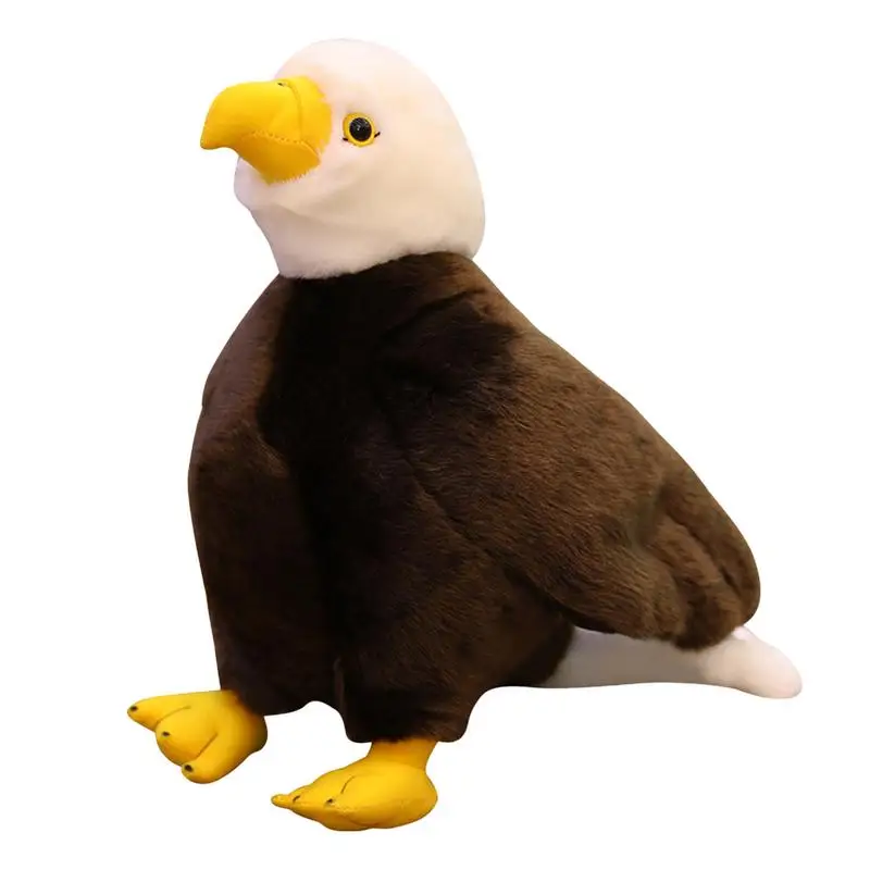 

Eagle Stuffed Animal Bald Eagles Plush Doll Stand America Eagle Birds Cute Toy Simulation Animal Stuffed Dolls House Decor Birth