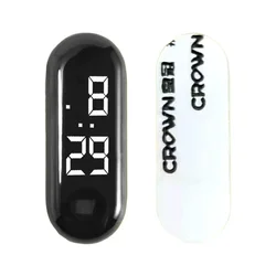 Digital Car Clock with Backlight and Personalized Stickers (A)