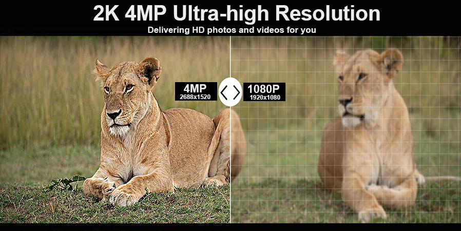 LS VISION 4MP Wireless Hunting Solar Camera Human/Animal Detection Ubox WiFi/4G