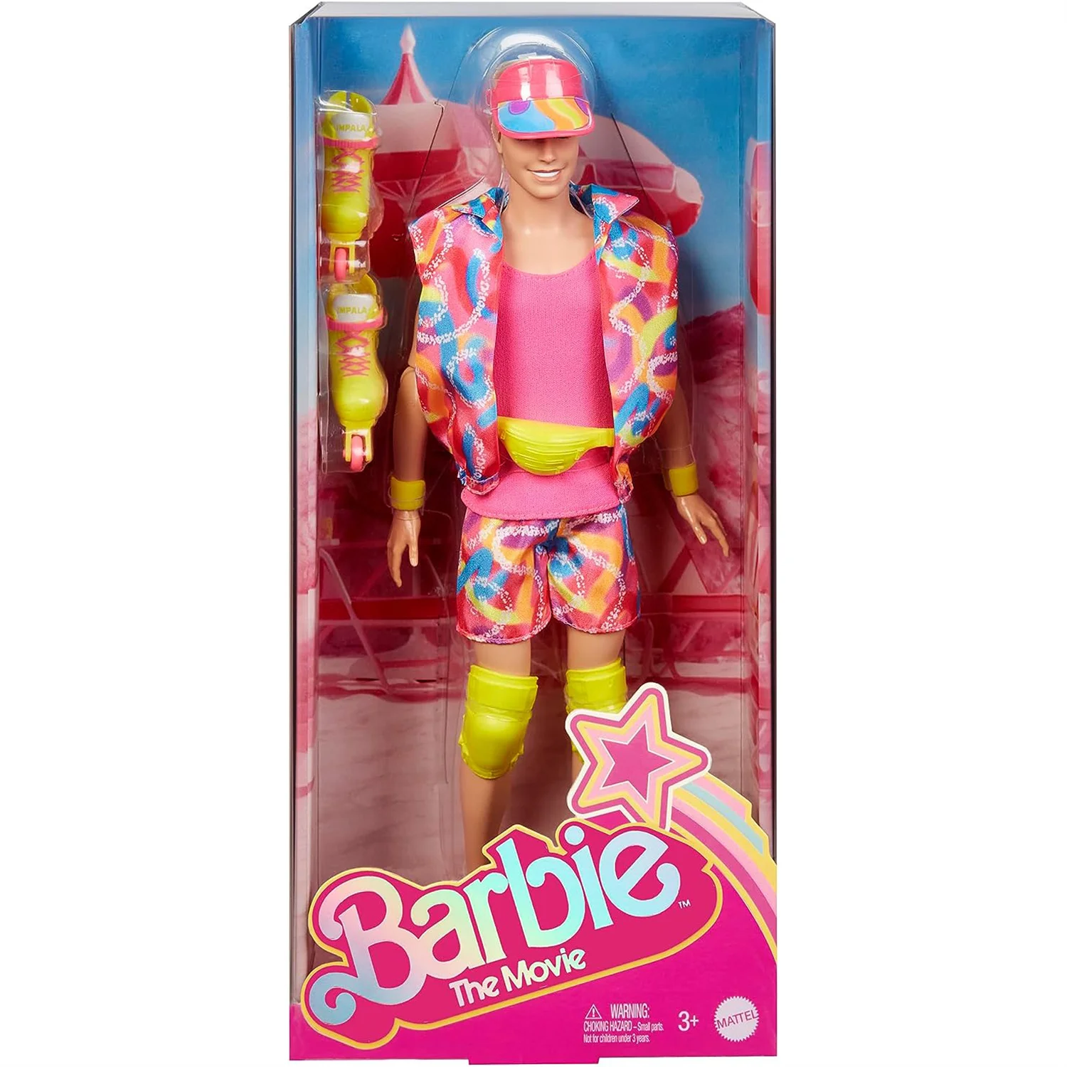 Barbie The Movie Collectible Ken Doll in Inline Skating Outfit