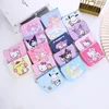 Hello Kitty Purse Coin Purses Cartoon Printed PU Melody Cute Wallet Bag Keychains Storage Bag Sanrio Kuromi Kawaii Mini Pouch 3