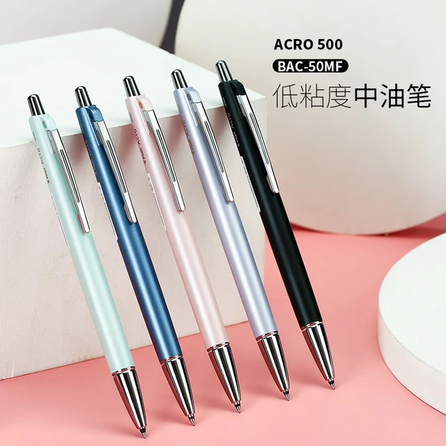 Japan PILOT Ballpoint Pen Acro500 Slim Pearlescent Ballpoint Pen 0.3/0.5mm  Smooth Low Viscosity Oily