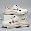 Summer Hollow Shoes Men's Outer Wear Trendy Soft Bottom Slippers Non-slip Breathable Men's Casual Sandals 1