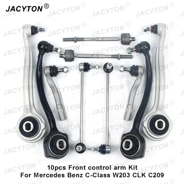 JACYTON Front Suspension Control Arm Kits For Mercedes Benz C-Class W203 CLK C209 2033301911 2033302011 2033303911 2033304011 1