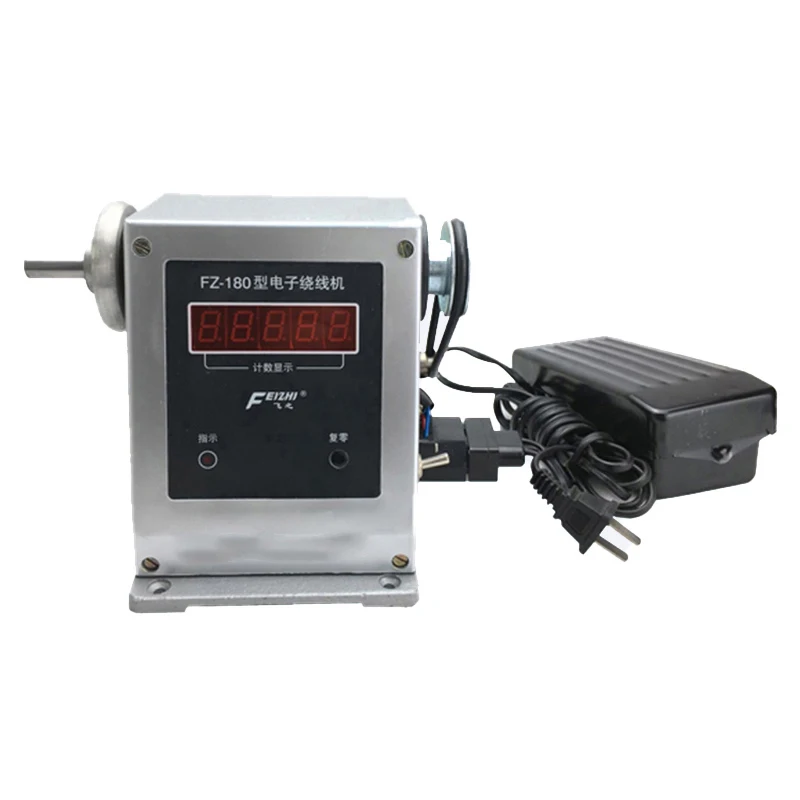 

Digital Display Electric Winding Machine 0-9999 Count Range Adjustable Semi-automatic Winding Tool