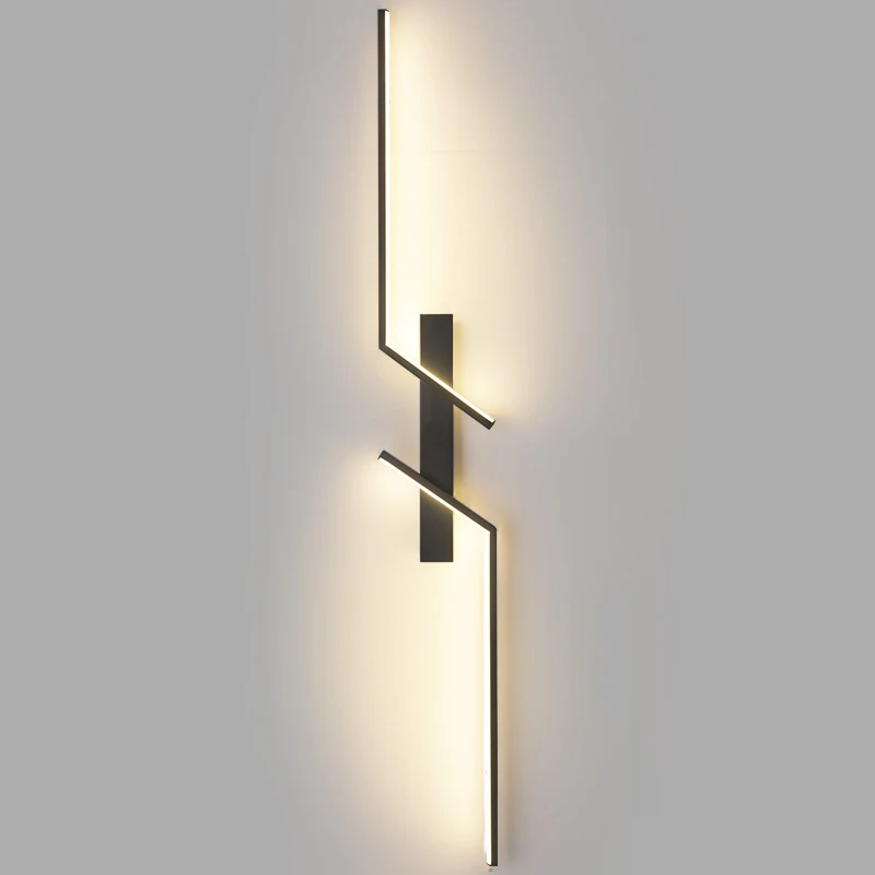 LED Wall Lamp Wall Light Long Bar Scone Home Decor Living Room Bedroom Minimalist Bedside Background Interior Lighting
