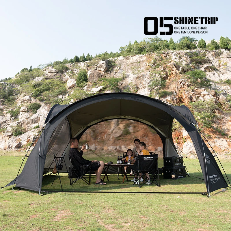 

Outdoor dome canopy Camping Tent Shelter Camping supplies Outdoor sunscreen folding camping tent Enlarge the canopy dome