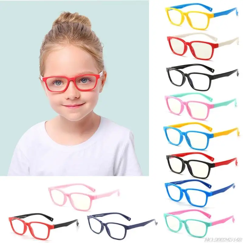 Anti Blue Light Blocking Glasses Kids Frame Fashion Glasses Clear Lens Computer Children Eyeglasses Jy31 20 Dropship blue blocker sunglasses