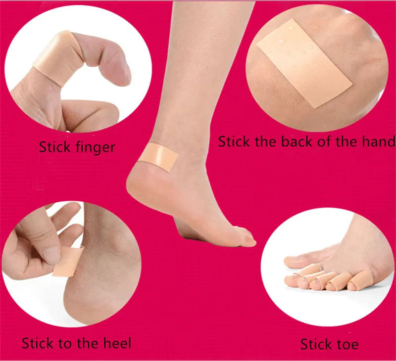 1 Roll Multifunction Foot Waterproof Heel Sticker Foam Tape Wear-resistant High-heeled Shoes Patch Shoe Inserts Unisex