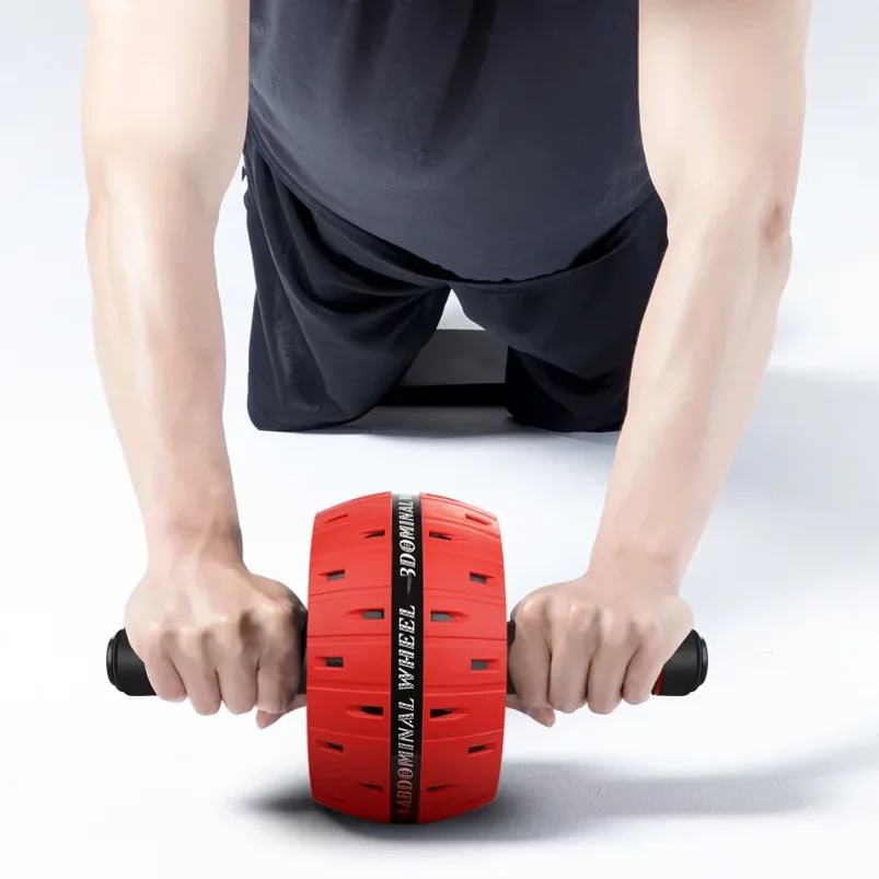 Big Ab Roller for Abs Workout Ab Roller Wheel Exercise Equipment For Core Workout Abdominal Wheel For Home Gym Muscle