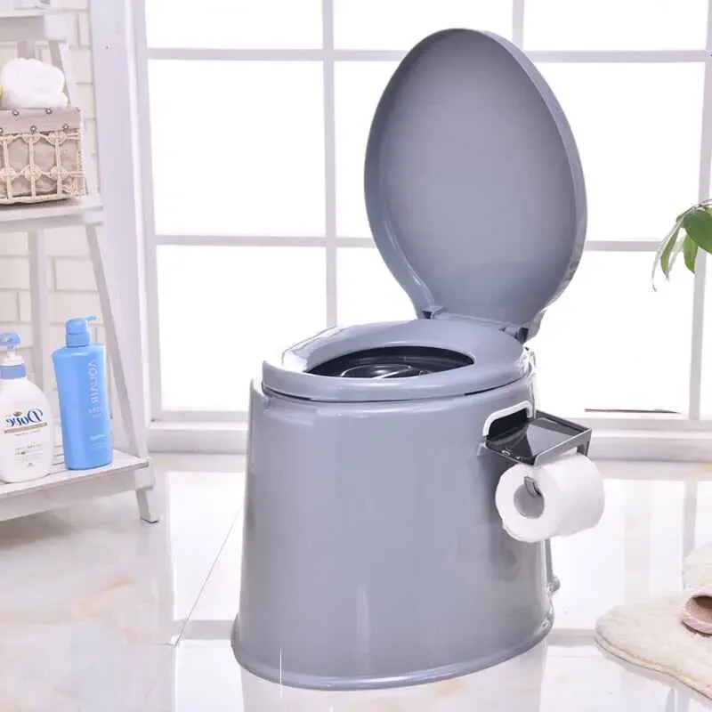 Heightening Thickening Removable Toilet: Portable Squatting Urine Bucket for Pregnant Women and Adults Enhanced Comfort