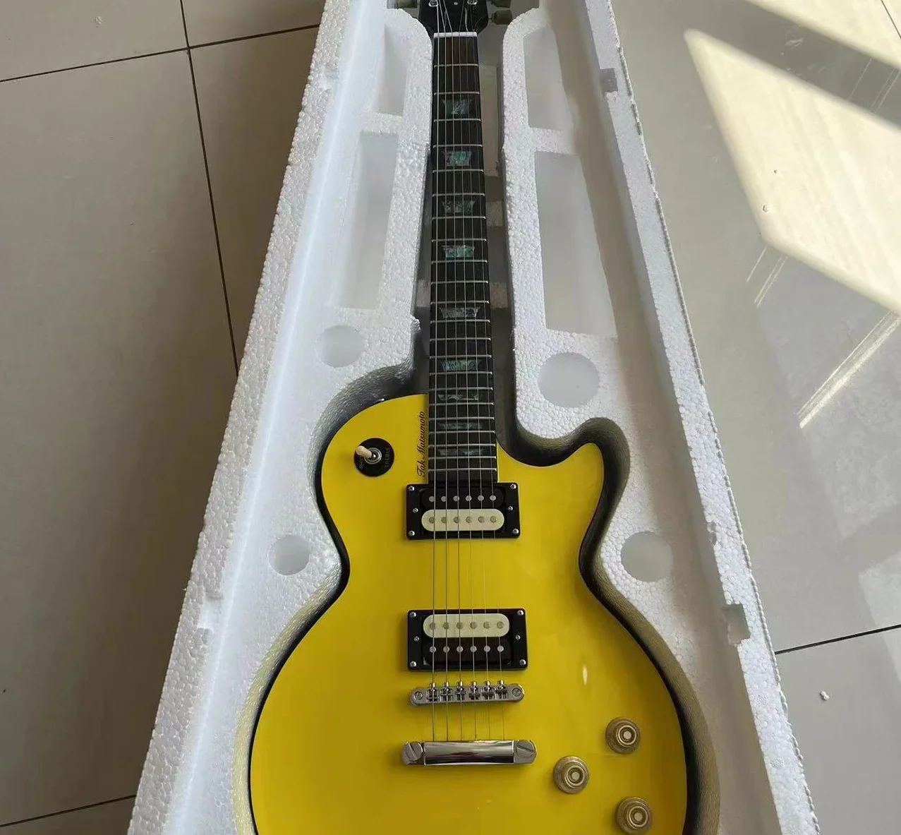 

Factory customization with inventory, quick delivery, LP standard high-quality electric guitar, chrome alloy hardware FDGHBDFS