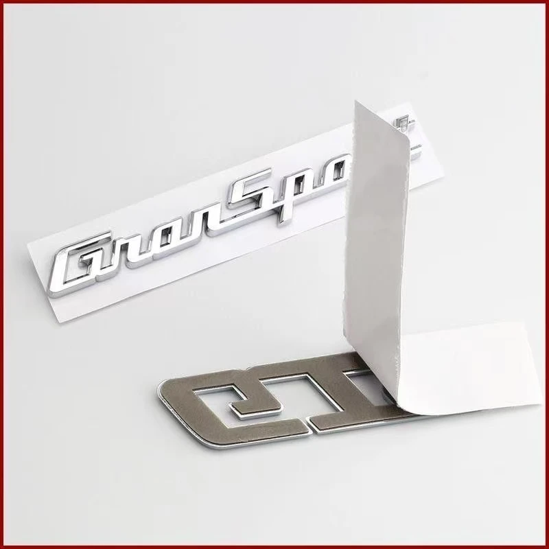 ABS 사이드 펜더 엠블럼 리어 부트 트렁크 로고 배지 스티커 데칼 GTS 지블리 그란스포트 그란루소 콰트로포르테용