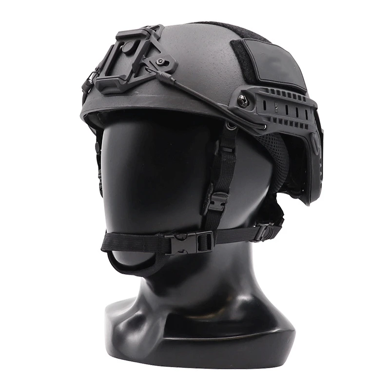 Fast Tactical Helmet Upgraded Carbon Brazing Mich Wendy Double Lined
