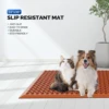 Rubber Red 61*91.4*1.2cm Rubber Floor Mat 5