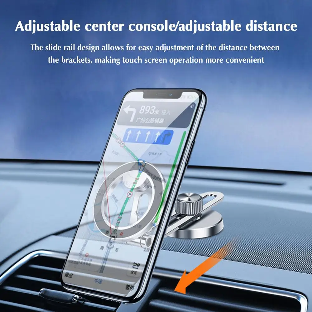 Support Téléphone Universel Pour Voiture 360° Degrée Easy One Touch