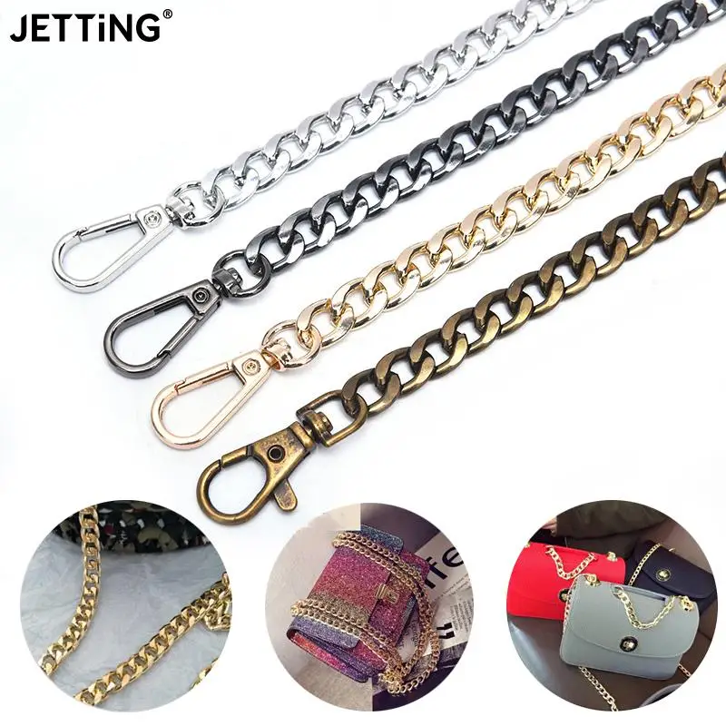 DIY Handmade Detachable Bag Chain Strap Handle Shoulder Crossbody Handbag Bag Metal Replacement Chains Bag Parts Accessories