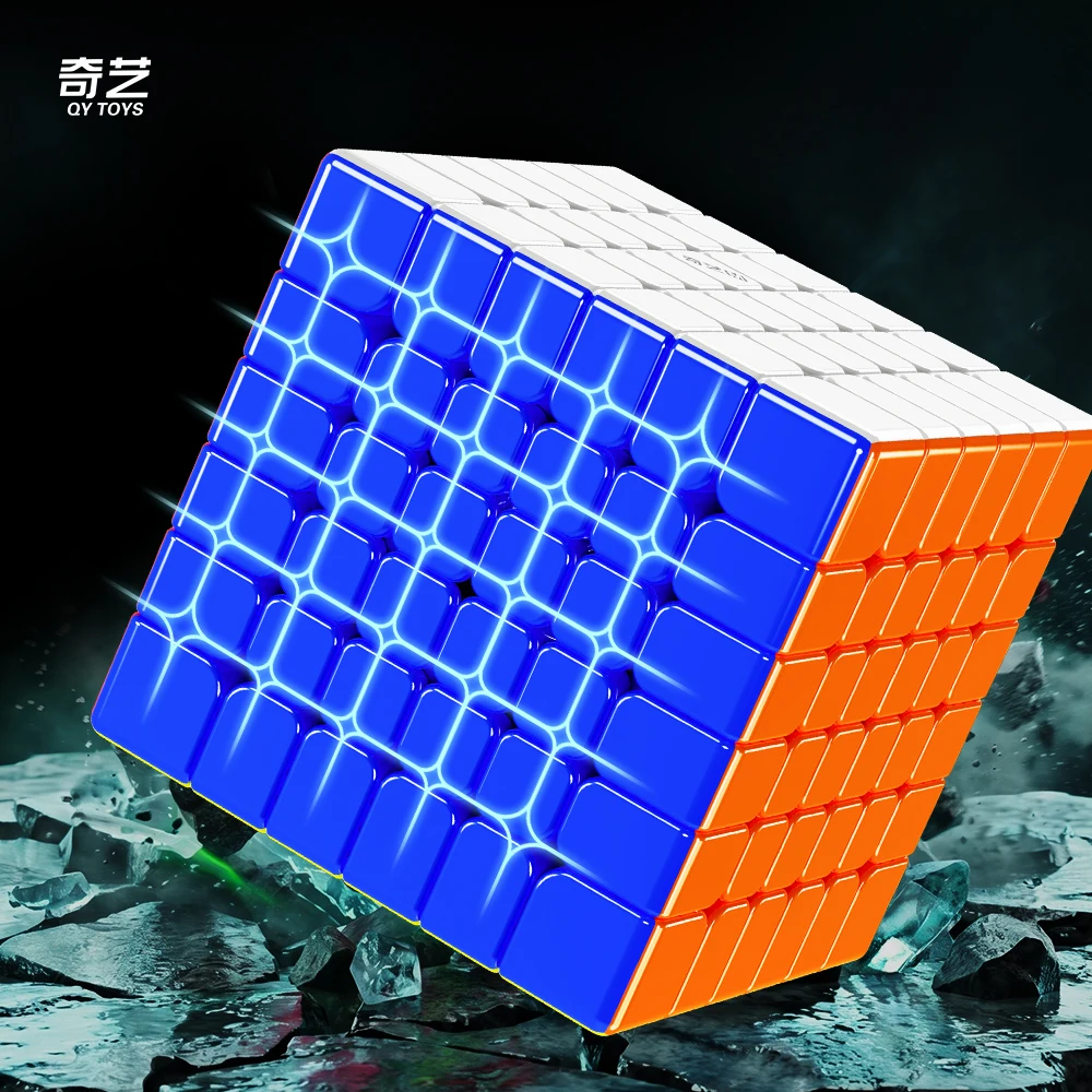 [주디큐브] 치이 M 프로 6x6 코어 마그네틱 UV 매직큐브 스티커리스 전문가용 피젯 토이즈 치이 6x6x6 M 프로