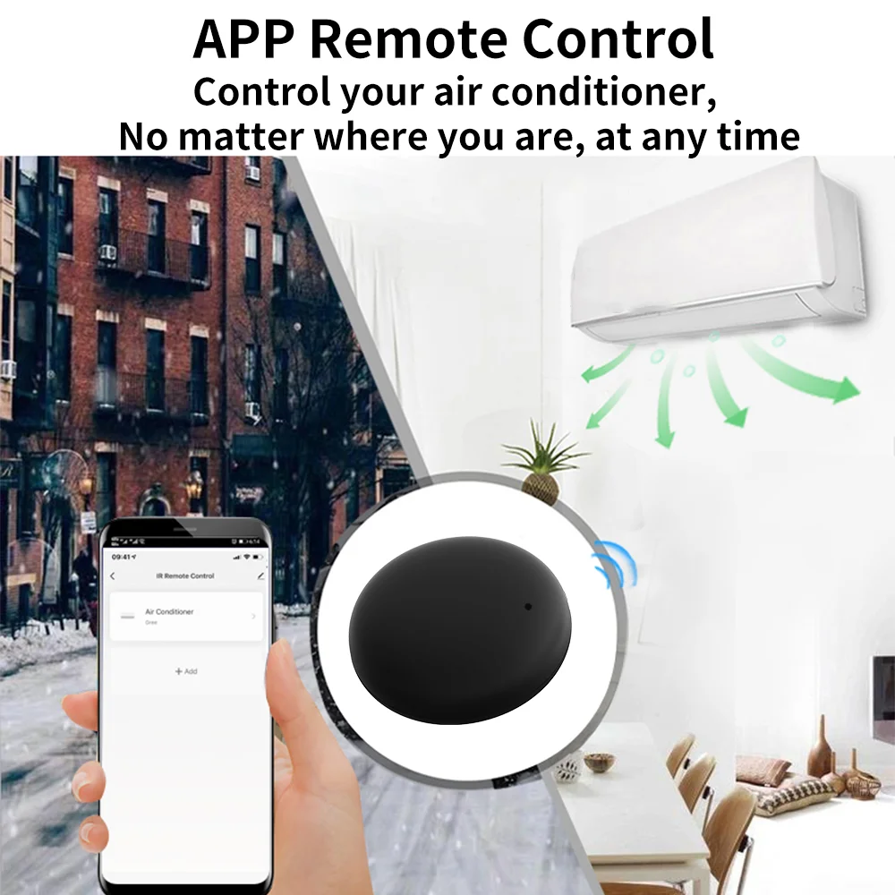 Smart Home WiFi IR Remote with SmartLife App Integration