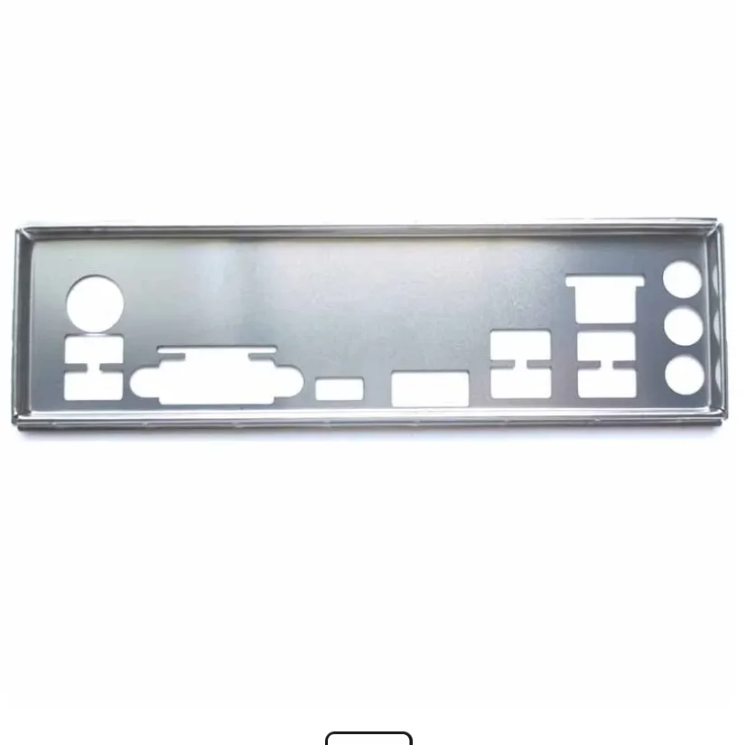 Io I/O Shield Piastra Posteriore Backplate Backplate Staffa Blende In Acciaio Inossidabile Per Asus Tuf B450-Plus Gaming