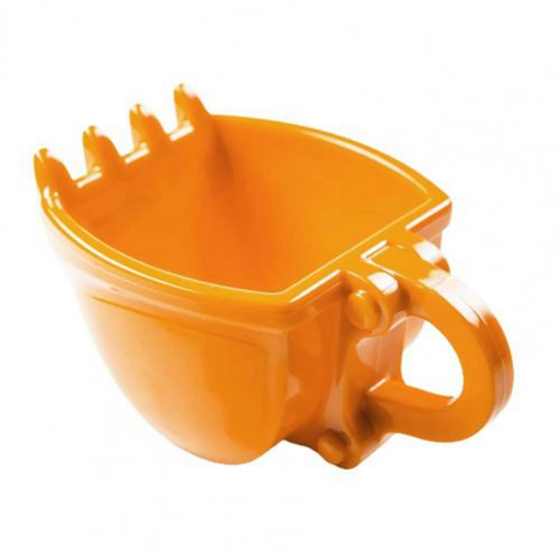 

1 Piece Creative 330ML Excavator Bucket Mold Cup Coffee Mug Water Drinking Bucket Cup Tea Kitchen Drinkingware Orange