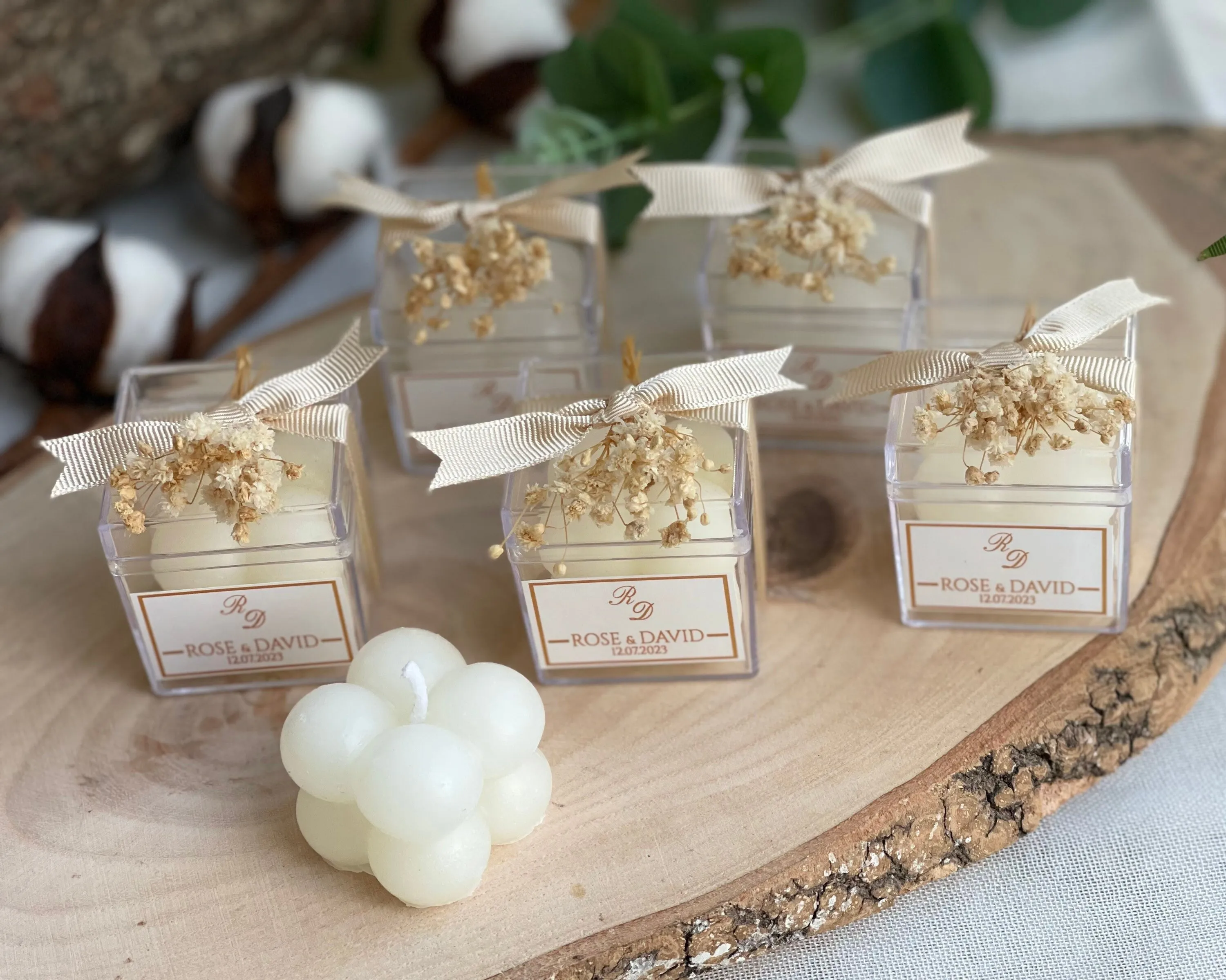 Wedding candle flower gift bag personalized rustic decoration gift marriage christening candle favor for guests 29 Sa1fb5ed577a741ab863e4d4d0f03e2b0C