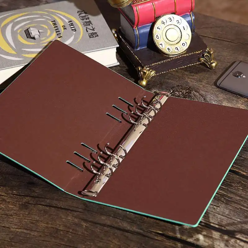 

2022 Planner Diary Kawaii A5-B5-A4 Binder Notebook Cover Office Supplies Stationery Notes Shell Gift Leather