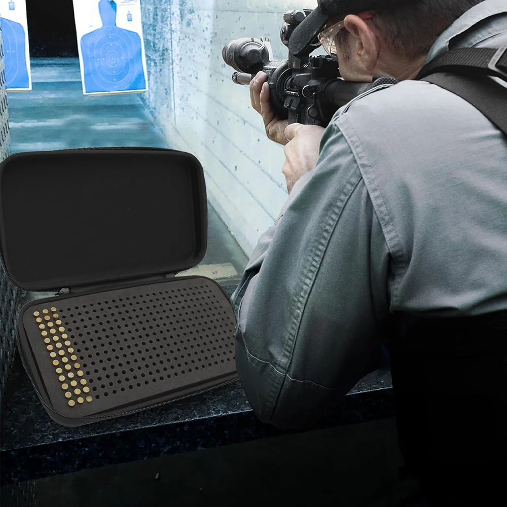 .223/5,56 9mm 12GA.22LR Box Munition Beutel Outdoor Munition Box Kugel Halter Tasche Patrone Lagerung Fall für Jagd Schießen – Detail 7