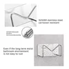 1 Pcs Stainless Steel Sink Sponges Holder Kitchen Self Adhesive Drain Drying Shelf Kitchen Accessories Storage Holder Wall Hooks 5